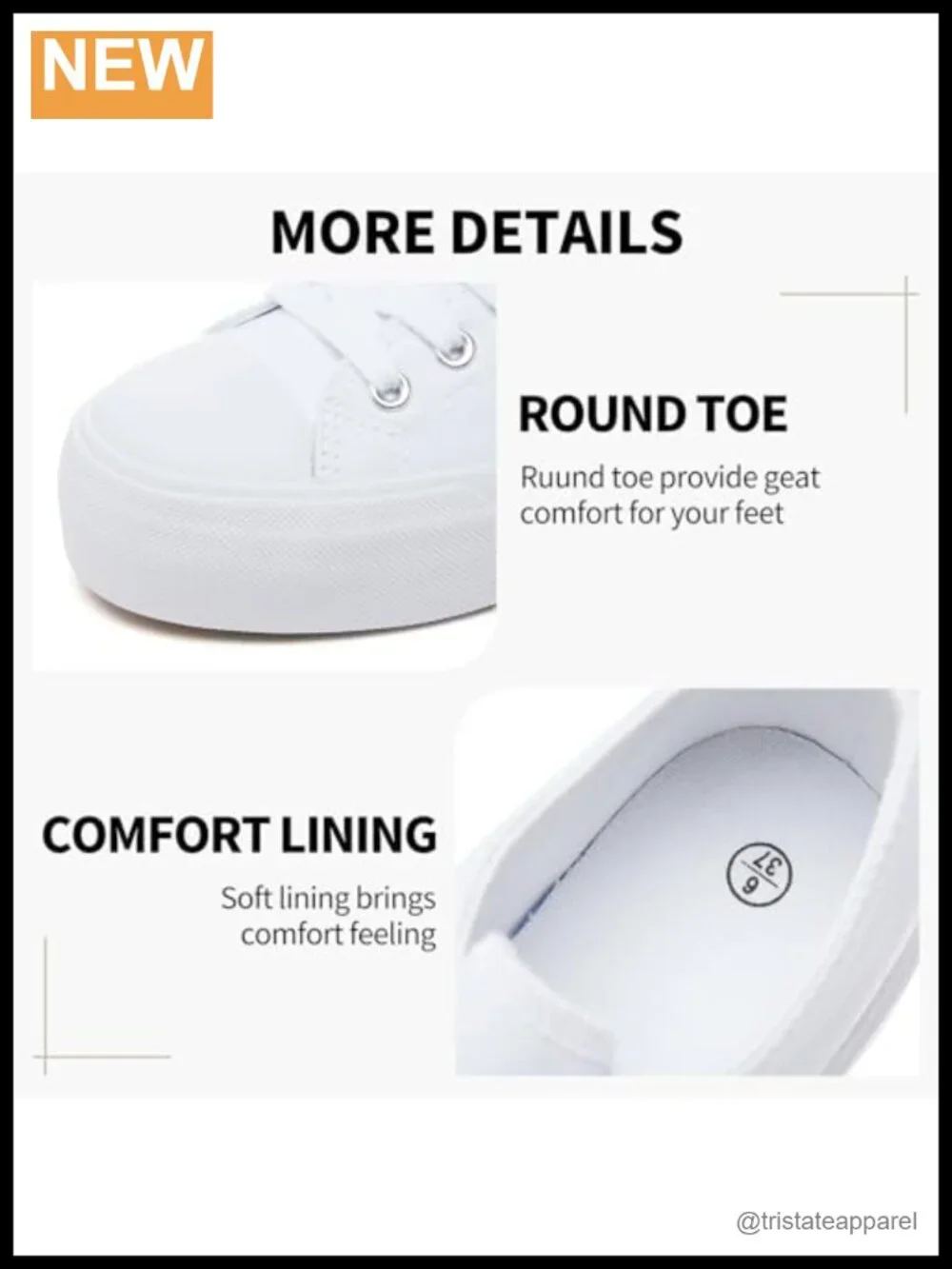 Women's Platform Canvas Sneakers - Breathable, Non-Slip, Lace-Up
